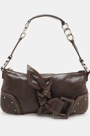 Givenchy Leather Knot Detail Chain Shoulder Bag