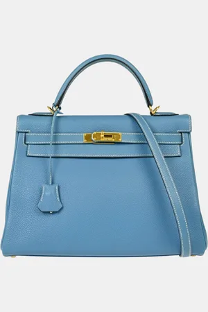 Hermès Jean Togo Kelly 32 Retourne Handbag