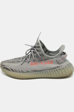 adidas Knit Fabric Boost 350 V2 Beluga 2.0 Sneakers Size 44