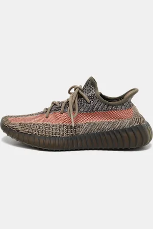 adidas Knit Fabric Boost 350 V2 Ash Stone Sneakers Size 40