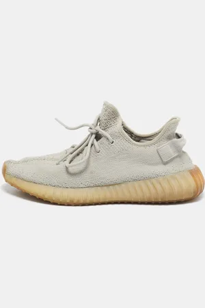 Yeezy X Adidas Knit Fabric Boost 350 V2 Sesame Sneakers Size 43 1/3
