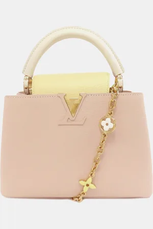 LOUIS VUITTON Leather Capucines Handbag