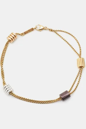 Boucheron Quatre Ceramic 18k Three Tone Soft Bracelet