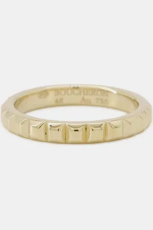 Boucheron 18K Gold Quatre Clou de Paris Ring EU 48