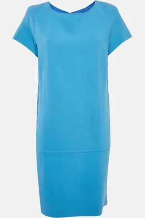 Emilio Pucci Wool Round Neck Short Dress L