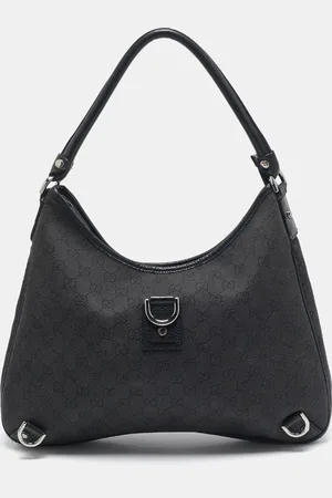 Gucci Canvas Large Abbey D-Ring Hobo