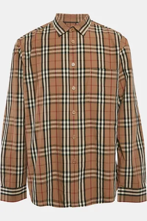 Burberry Checks Cotton Long Sleeve Shirt XXXL
