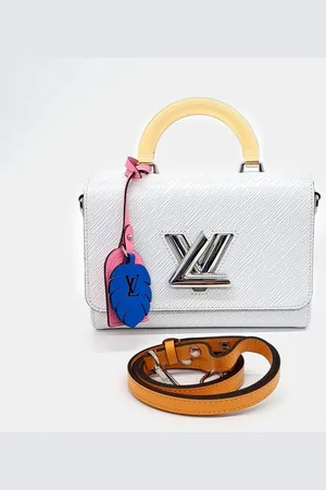 LOUIS VUITTON Epi Leather Twist MM Top Handle Bag