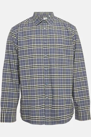 Burberry Checks Cotton Long Sleeve Shirt XXXL