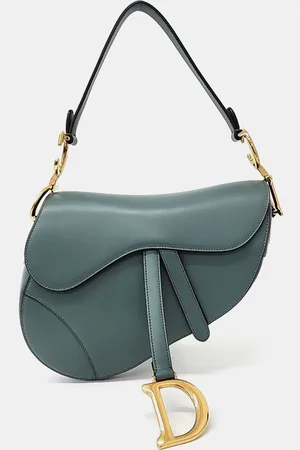 Dior Leather Saddle Bag