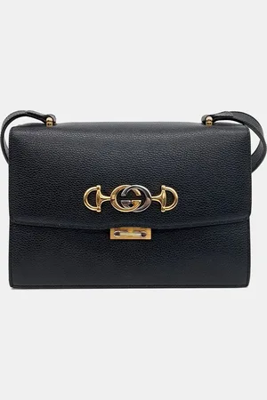 Gucci Leather Zumi shoulder bag