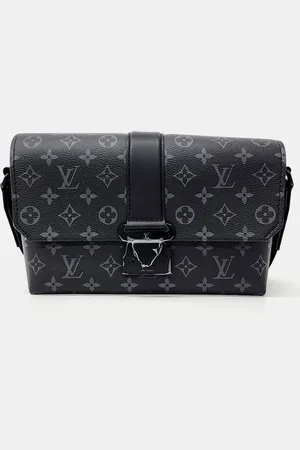 LOUIS VUITTON Monogram Eclipse S-Cape Messenger Bag