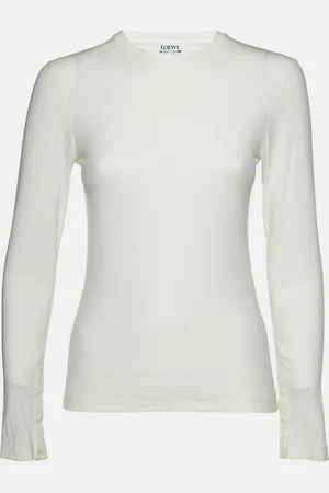 Loewe Anagram Jersey Long Sleeve T-Shirt M