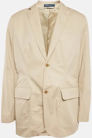Ralph Lauren Cotton Single Breasted Blazer M
