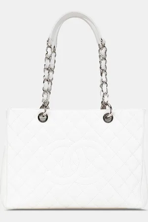 CHANEL Caviar Leather Grand Shopping Tote Bag