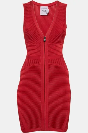 Hervé Léger Bandage Knit Mini Dress XS