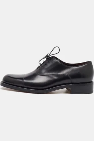 Salvatore Ferragamo Leather Lace Up Oxfords Size 41.5