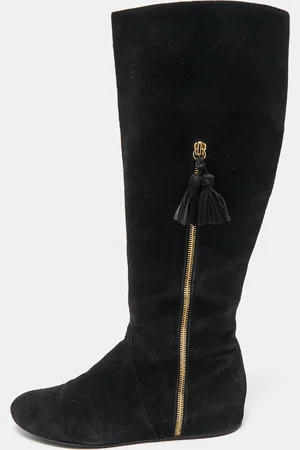 Stuart Weitzman Suede Knee Length Boots Size 39
