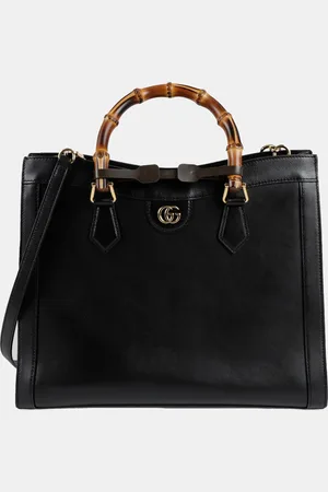 Gucci Medium Leather Diana Tote