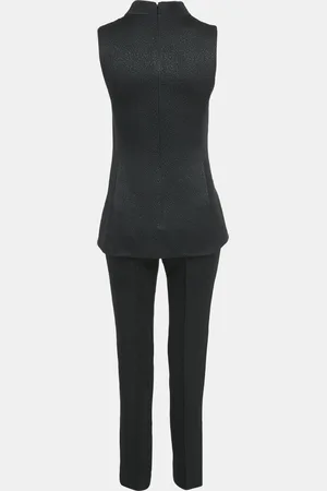 Gucci Jacquard Wool and Silk Top and Pants Set S