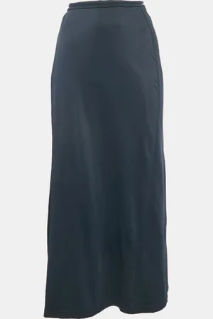 Fendi Jersey Tie-Up Detail Wrap Skirt M
