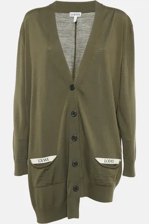 Loewe Wool Buttoned Cardigan L