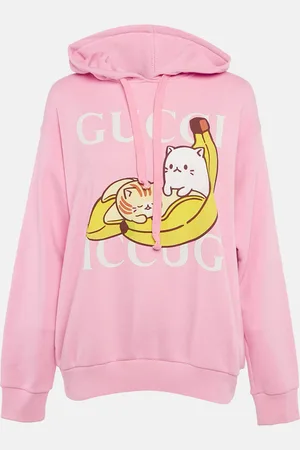Gucci Banana Print Cotton Hoodie XS
