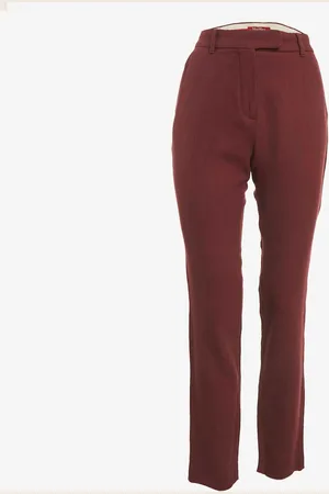 Max Mara Wool Slim Fit Trousers S