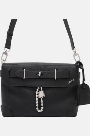 LOUIS VUITTON Calf Leather Medium Steamer Crossbody Bag