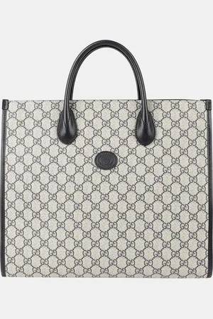 Gucci Medium GG Supreme Canvas Interlocking G Tote