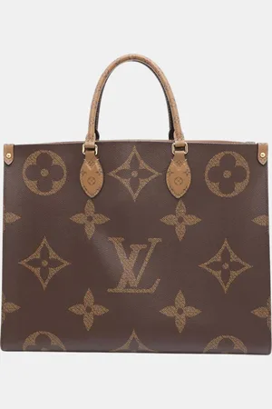 LOUIS VUITTON Monogram Reverse Giant Canvas OnTheGo GM Bag