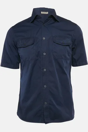 Bottega Veneta Cotton Short Sleeve Shirt S