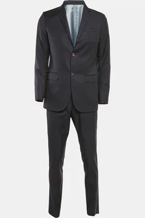Gucci Patterned Wool Tailored Suit M