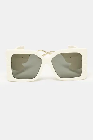 Gucci Black Oversized Leaf GG0535S Sunglasses