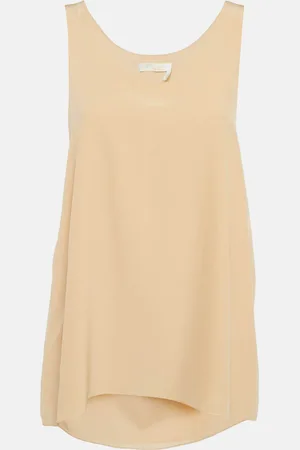 Chloé Woody Silk Sleeveless Top M
