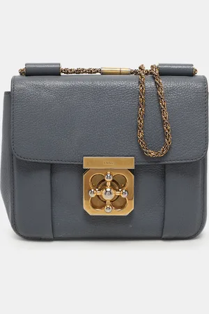 Chloé Leather Small Elsie Shoulder Bag