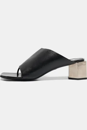 OFF-WHITE Leather Hexnut Mule Size 40