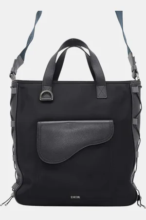 Dior Nylon Leather Sacai Bag