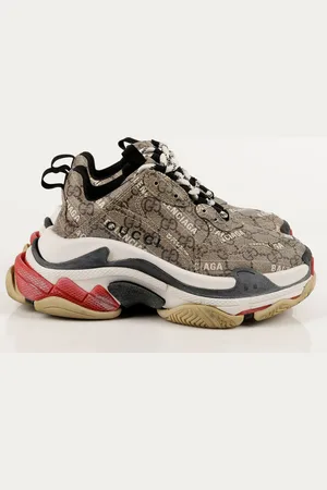 Gucci Multicolour Hacker Project Triple S Sneakers Size 34