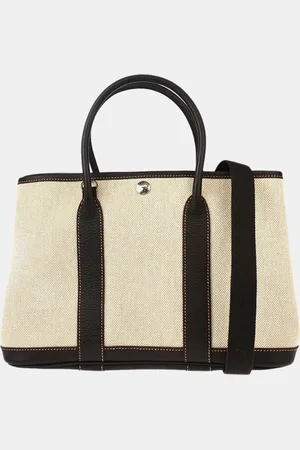 Hermès Toile H Garden Party TPM Tote