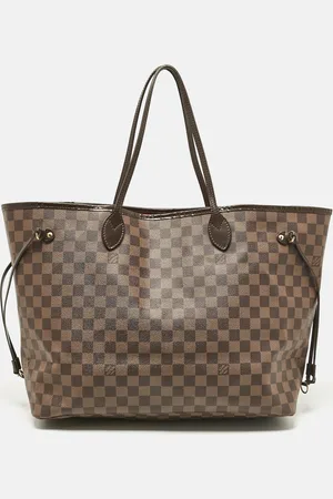 LOUIS VUITTON Damier Ebene Canvas Neverfull GM Bag