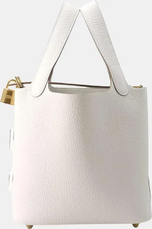 Hermès Grease Pail Taurillon Clemence Leather Picotin Lock PM Top Handle Bag