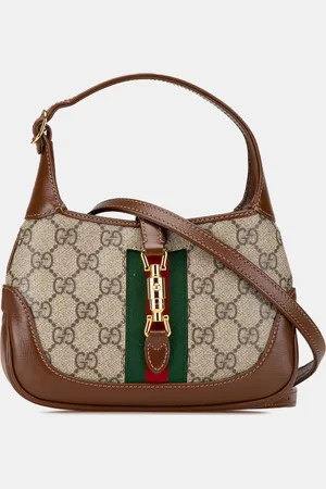Gucci Canvas Mini GG Supreme Jackie 1961 Crossbody Bag