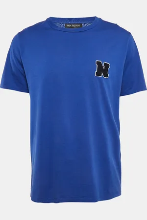 Neil Barrett N Applique Jersey Crewneck T-Shirt L