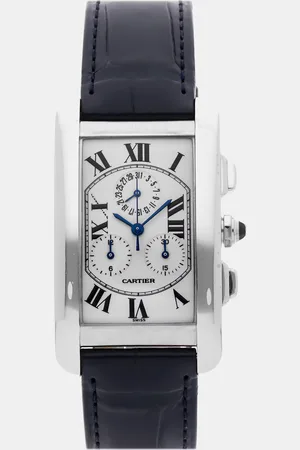 Cartier Tank Americaine Chronograph W2603356 Quartz Men