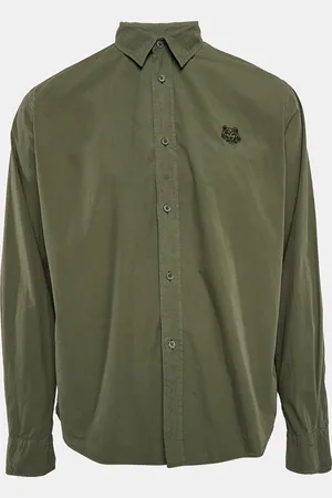 Kenzo Cotton Long Sleeve Shirt L