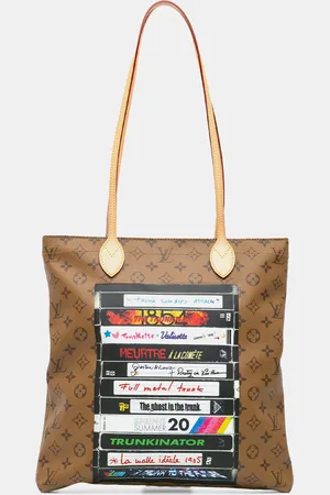 LOUIS VUITTON Monogram Canvas Reverse VHS Tape Carry It Bag