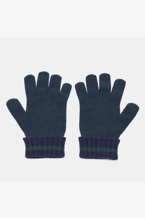 Gucci /Green GG Cashmere Knit Gloves L