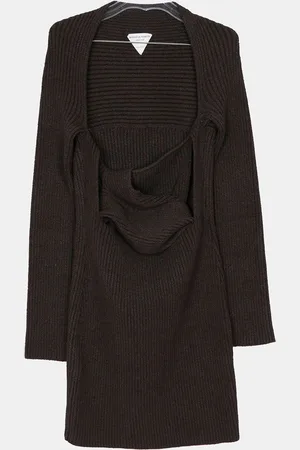 Bottega Veneta Rib Knit Dress Size 42