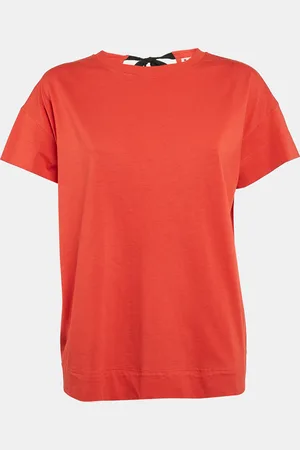 Marni Jersey Back Tie-Up Detail Top S